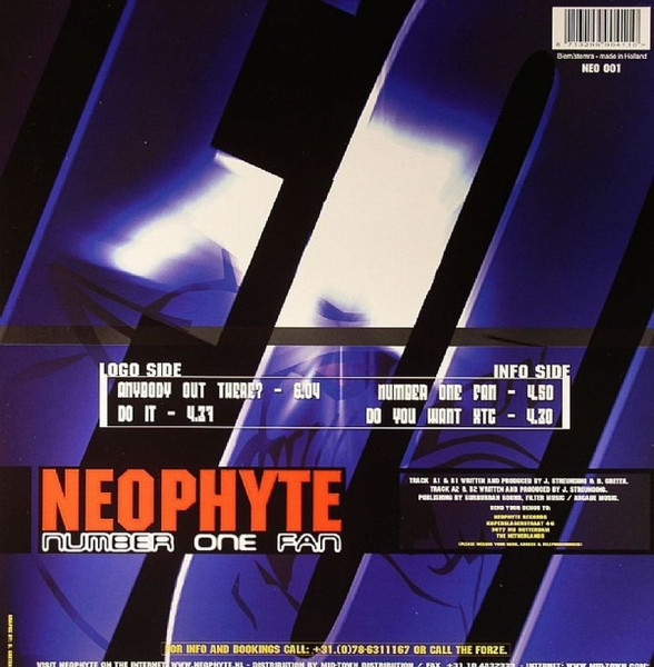 Number One Fan back cover