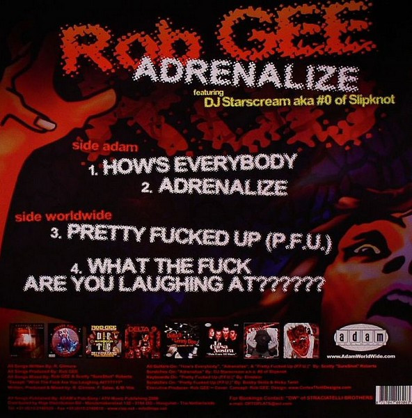 Adrenalize back cover