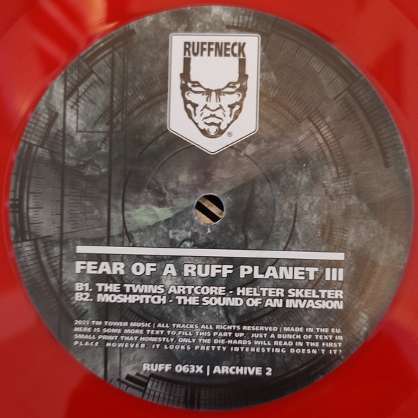 Fear Of A Ruff Planet 3 (Archive 2) back label