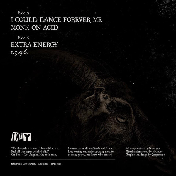 Low Quality Hardcore back cover