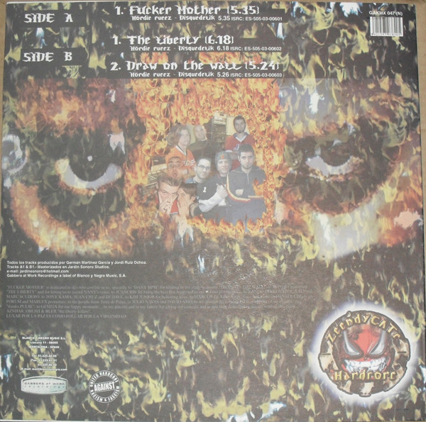 Fucker Mother back label