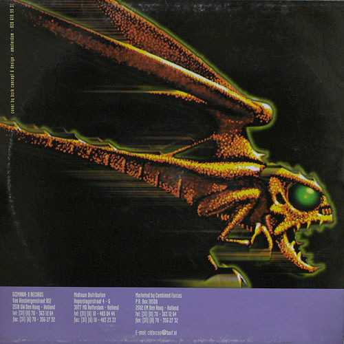 The Real Gizmaniacs E.P. front label