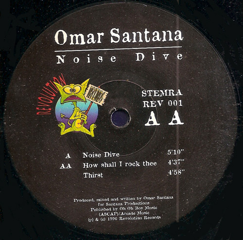 Noise Dive back label