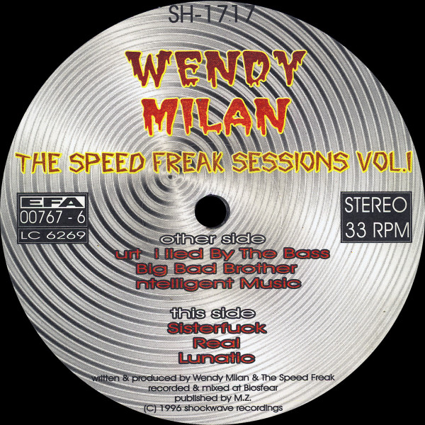 The Speed Freak Sessions Vol.I