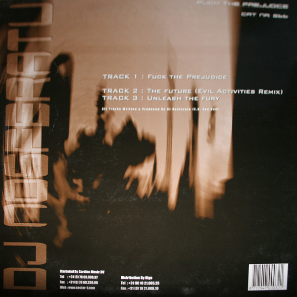 Fuck The Prejudice back cover