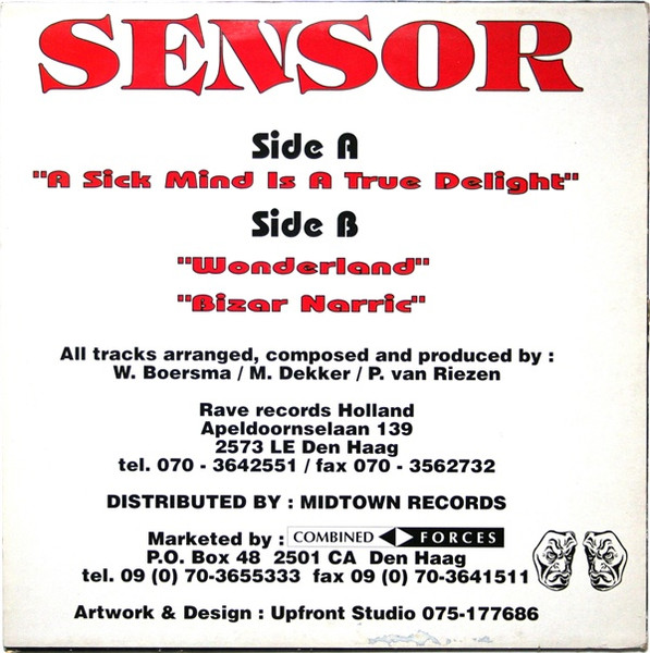 A Sick Mind Is A True Delight back cover