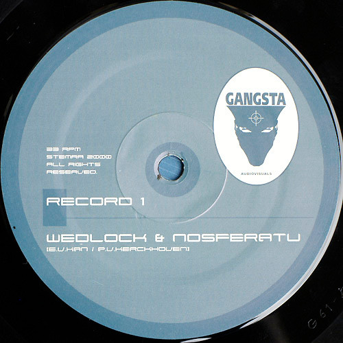 The Origin Of Core - Gangsta Audiovisuals Edition back label