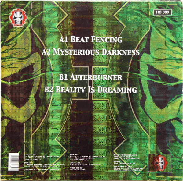 Mysterious Darkness back cover