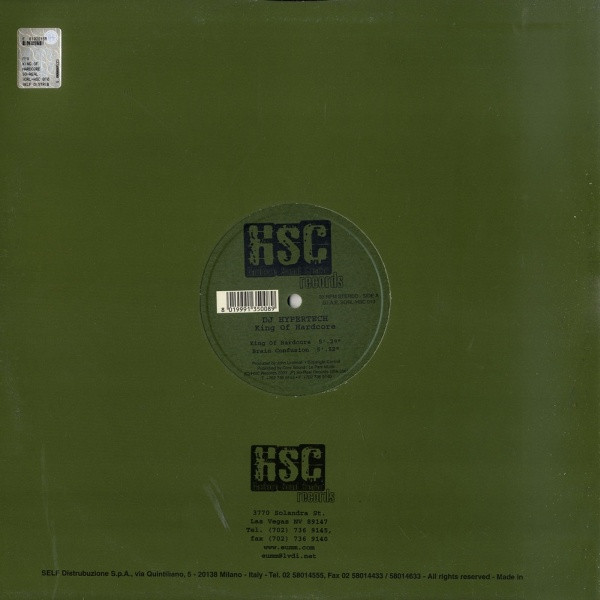 King Of Hardcore back cover