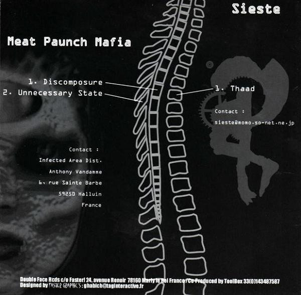 Meat Paunch Mafia / Sieste back cover