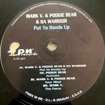 Put Ya Hands Up back cover