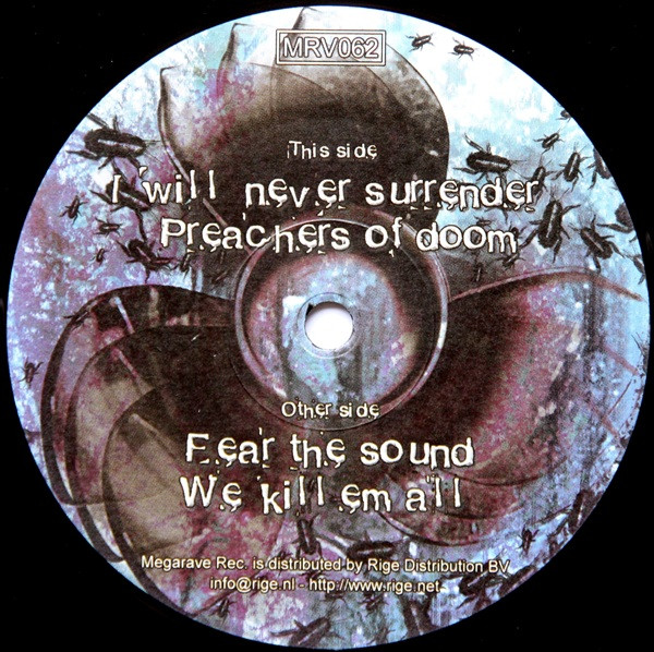 Preachers Of Doom front label