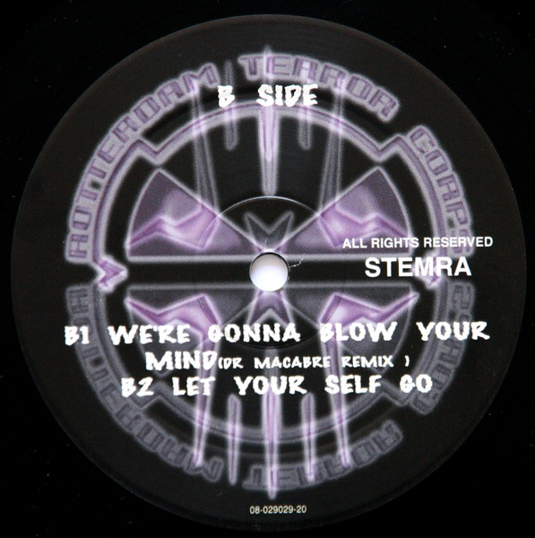 There's Only One Terror back label