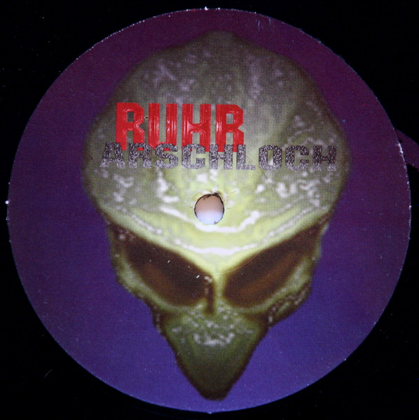 Arschloch back label