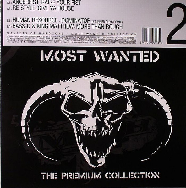 Masters Of Hardcore - Most Wanted Collection 2