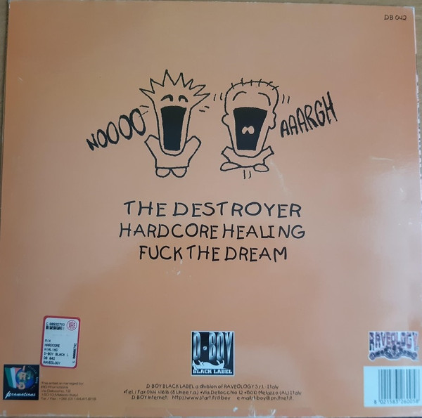 Hardcore Healing back cover