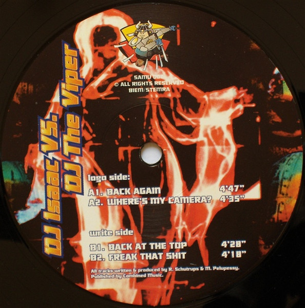 Back Again front label