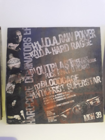 Hardcore Dominators EP back cover