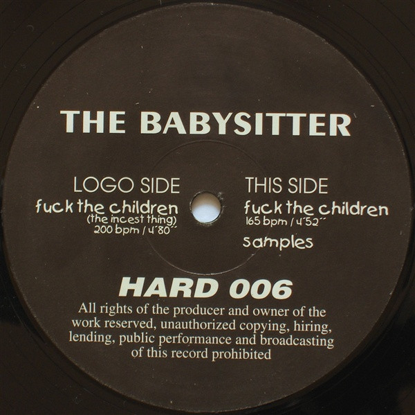 Fuck The Children front label