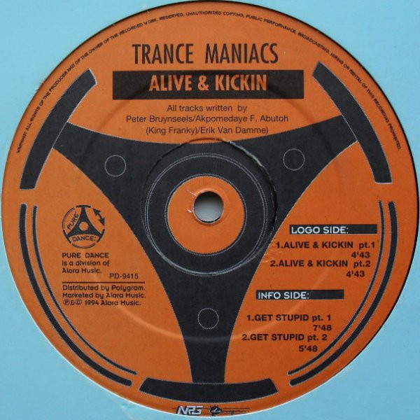 Alive & Kickin front label