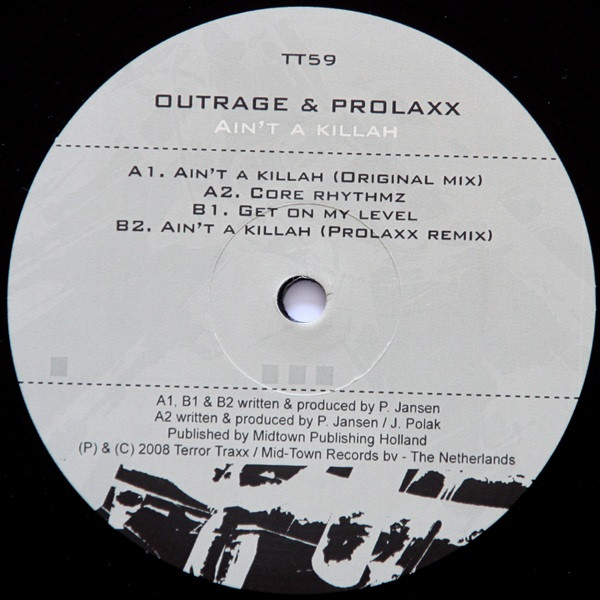 Ain't A Killah front label