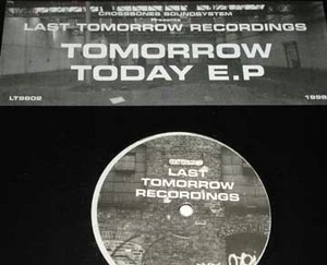 Tomorrow Today E.P front label