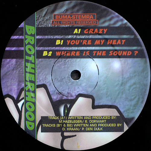 The Crazy E.P. back cover