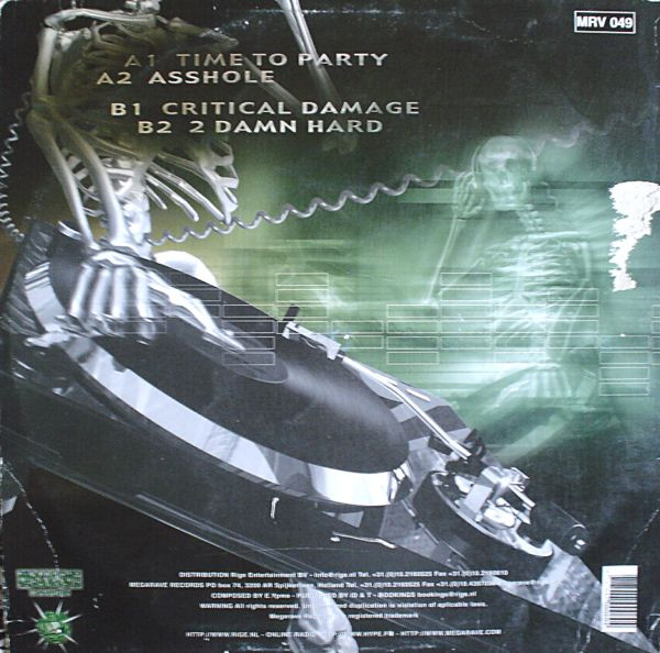 2 Damn Hard back cover