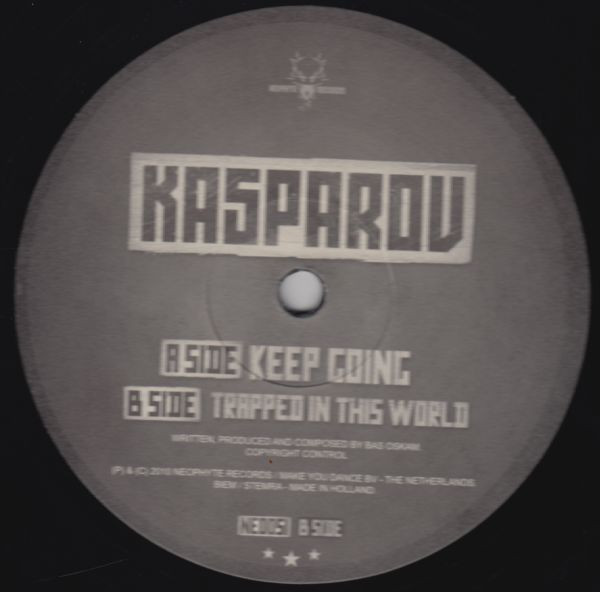 Keep Going front label