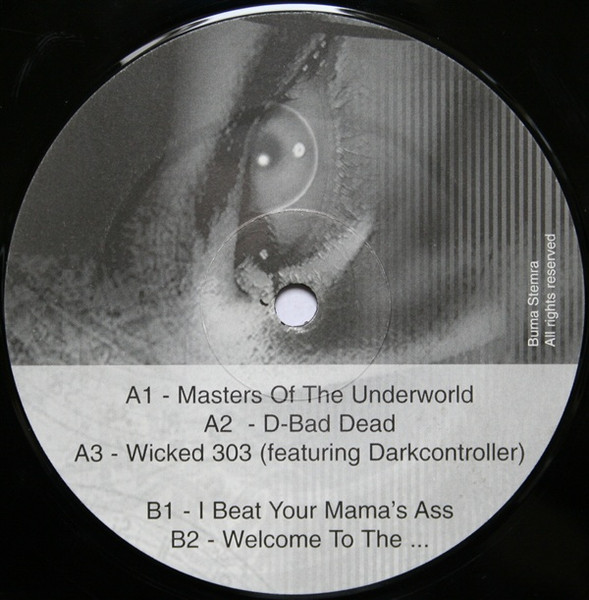 Masters Of The Underworld front label