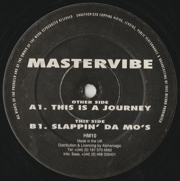This Is A Journey front label