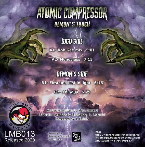 Demon's Touch back cover