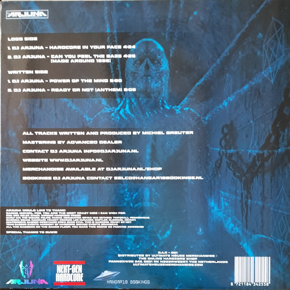 Hardcore In Your Face back cover