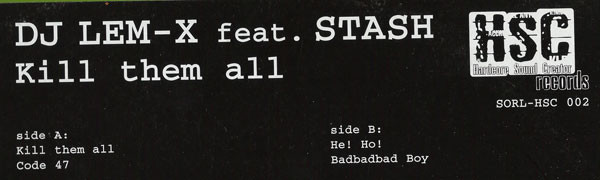 Kill Them All front label