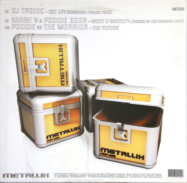 Poogie* - Tronic* - The Warrior* - Untitled back cover