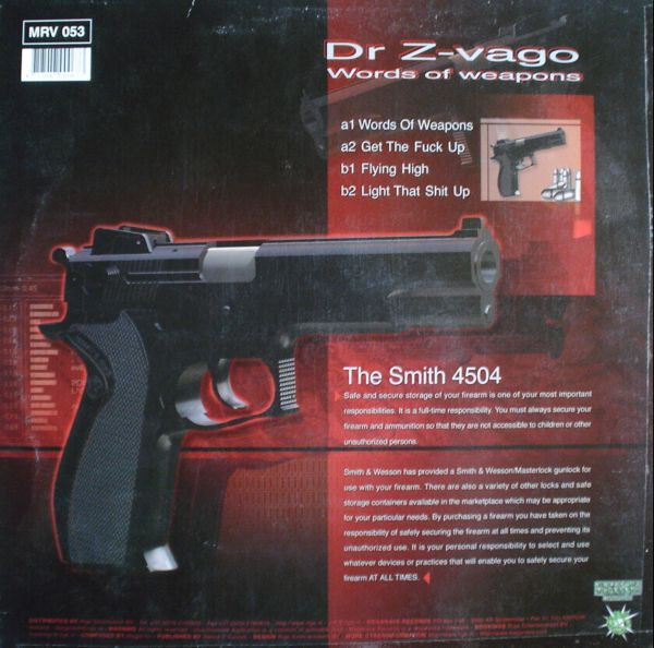 Words Of Weapons back cover