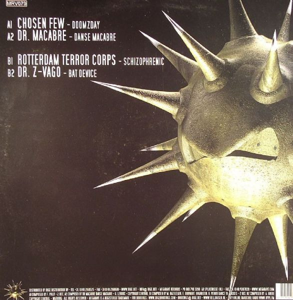 Megarave Records Classics back cover