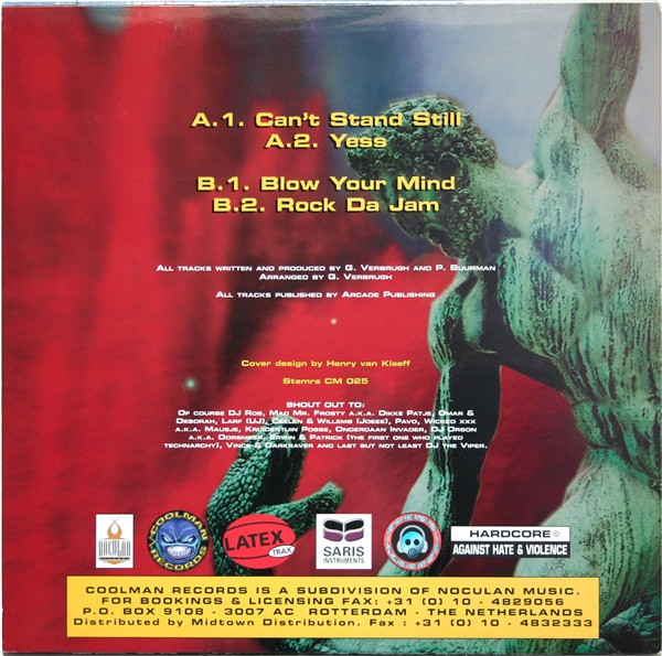 Brutal Conspiracy E.P. back cover