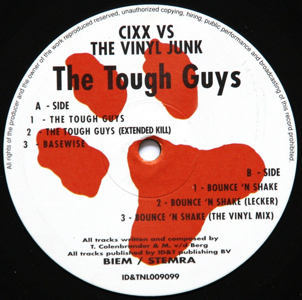 The Tough Guys front label