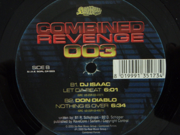 Combined Revenge 003 back label