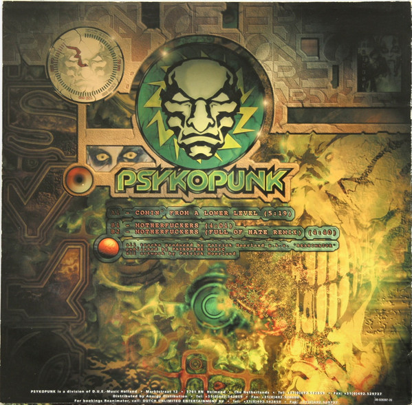 Comin' From A Lower Level back cover