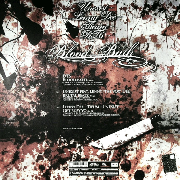 Blood Bath back cover
