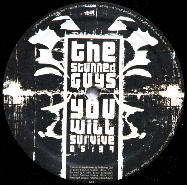 You Will Survive front label