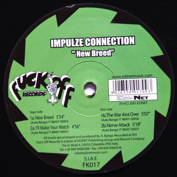 New Breed front label