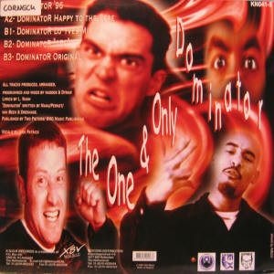 Dominator '96 back cover