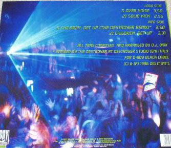 Children, Get Up back cover