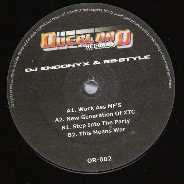 Wack Ass MF's front label