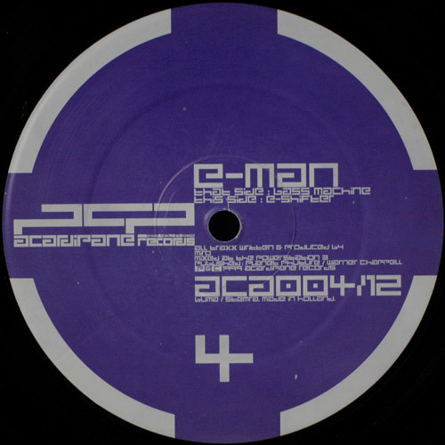 Bass Machine back cover