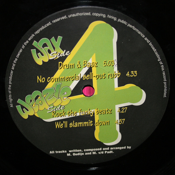 Double Impact E.P. front label