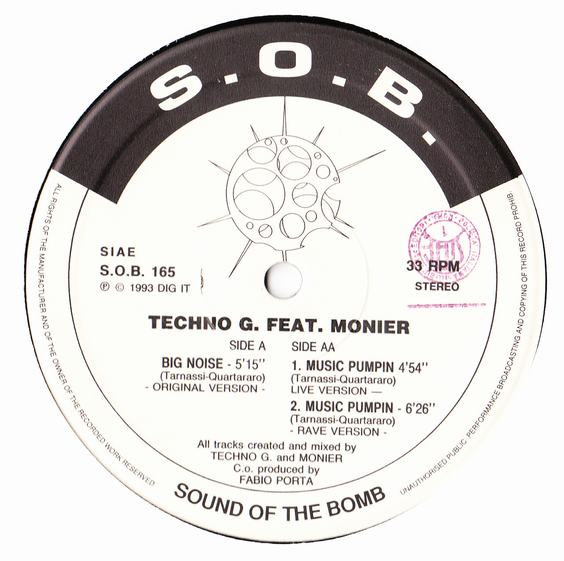 Big Noise / Music Pumpin back cover